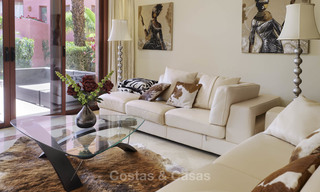 Appartement attrayant et spacieux dans un complexe exclusif en front de mer à vendre, entre Marbella et Estepona 11760 