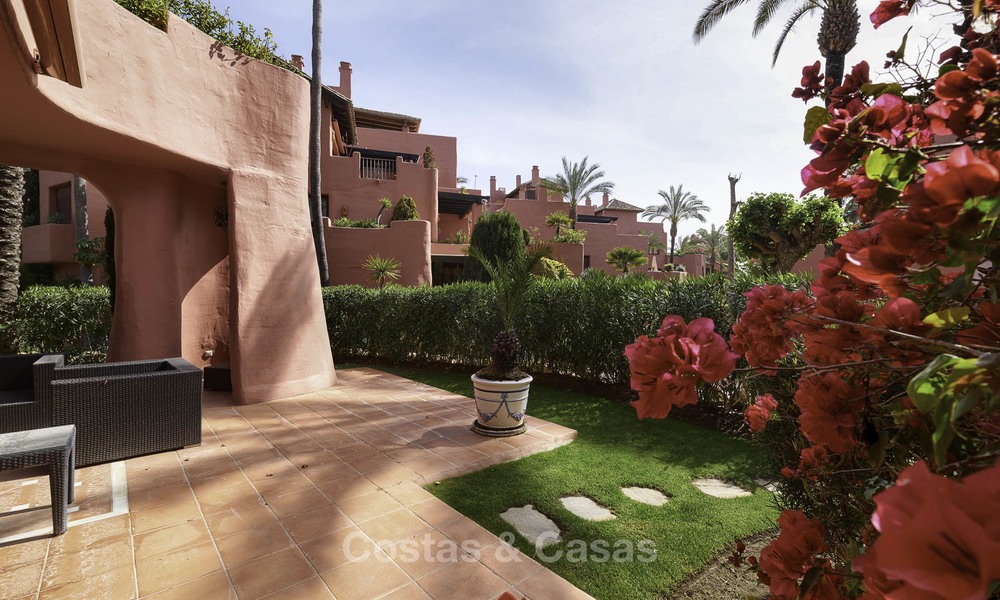Appartement attrayant et spacieux dans un complexe exclusif en front de mer à vendre, entre Marbella et Estepona 11777
