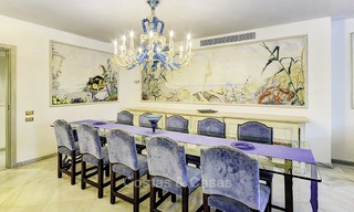 Appartement de luxe situé à la deuxième ligne de la plage dans un complexe exclusif à vendre, centre de Marbella 11867 