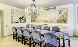 Appartement de luxe situé à la deuxième ligne de la plage dans un complexe exclusif à vendre, centre de Marbella 11867 