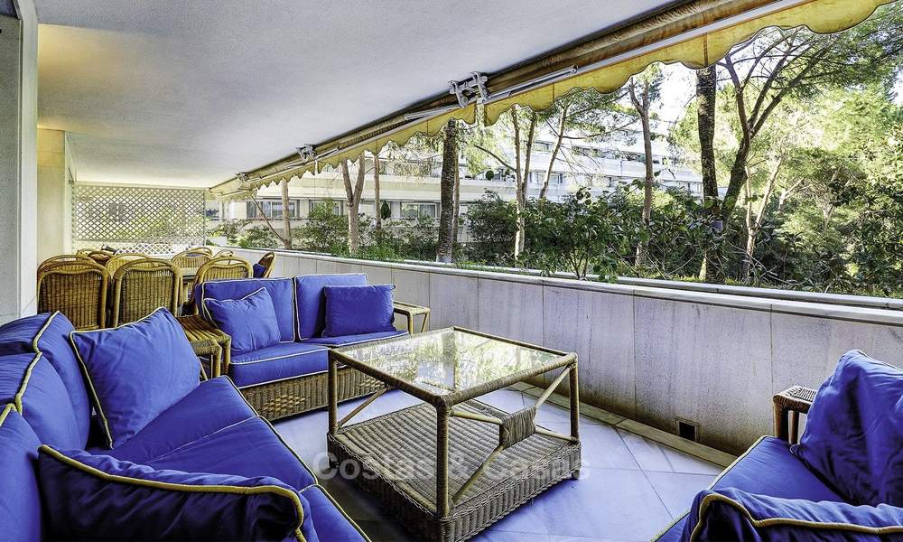 Appartement de luxe situé à la deuxième ligne de la plage dans un complexe exclusif à vendre, centre de Marbella 11872