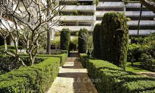 Appartement de luxe situé à la deuxième ligne de la plage dans un complexe exclusif à vendre, centre de Marbella 11884 