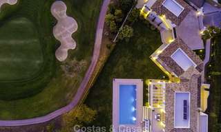 Prestigieuse villa de luxe sur le golf avec vue exceptionnelle sur la mer à vendre, à Nueva Andalucia, Marbella 17135 