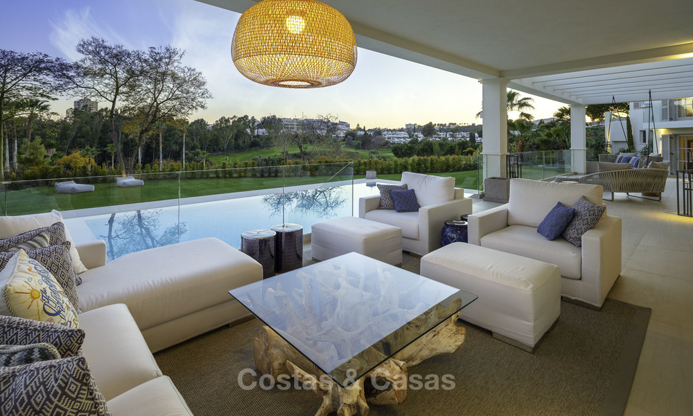 Prestigieuse villa de luxe sur le golf avec vue exceptionnelle sur la mer à vendre, à Nueva Andalucia, Marbella 17138