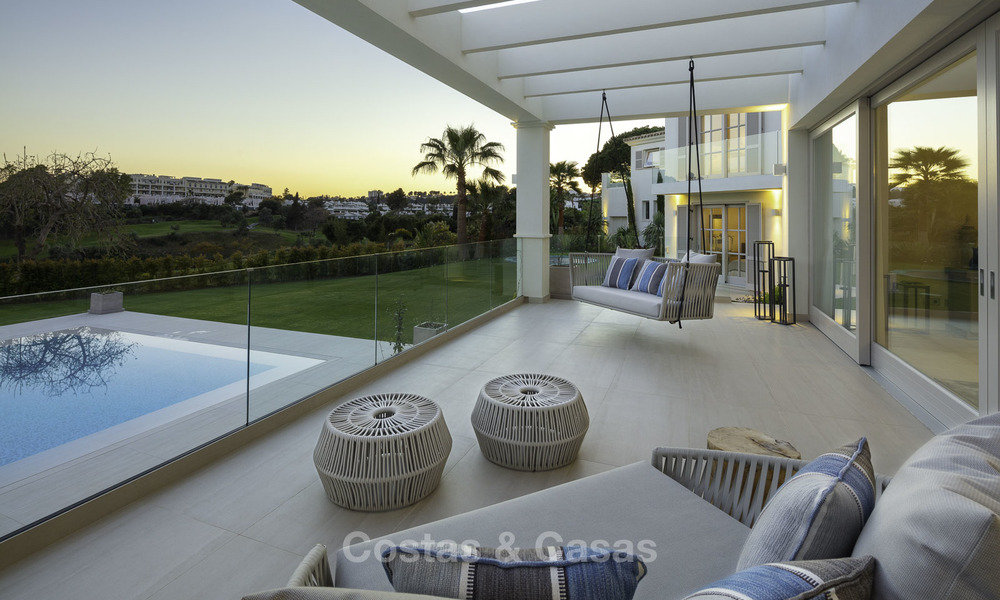 Prestigieuse villa de luxe sur le golf avec vue exceptionnelle sur la mer à vendre, à Nueva Andalucia, Marbella 17139