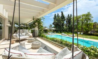 Prestigieuse villa de luxe sur le golf avec vue exceptionnelle sur la mer à vendre, à Nueva Andalucia, Marbella 57162 
