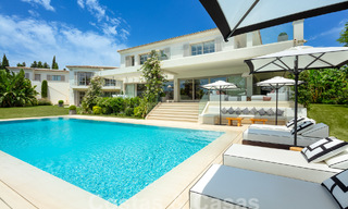 Prestigieuse villa de luxe sur le golf avec vue exceptionnelle sur la mer à vendre, à Nueva Andalucia, Marbella 57164 