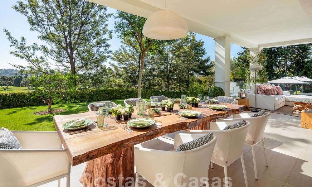 Prestigieuse villa de luxe sur le golf avec vue exceptionnelle sur la mer à vendre, à Nueva Andalucia, Marbella 57170