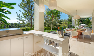 Prestigieuse villa de luxe sur le golf avec vue exceptionnelle sur la mer à vendre, à Nueva Andalucia, Marbella 57171 