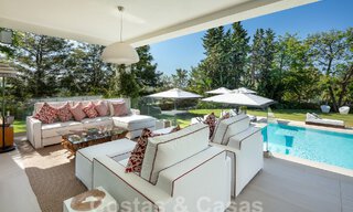 Prestigieuse villa de luxe sur le golf avec vue exceptionnelle sur la mer à vendre, à Nueva Andalucia, Marbella 57172 