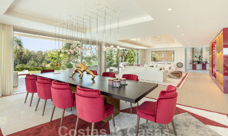 Prestigieuse villa de luxe sur le golf avec vue exceptionnelle sur la mer à vendre, à Nueva Andalucia, Marbella 57175 
