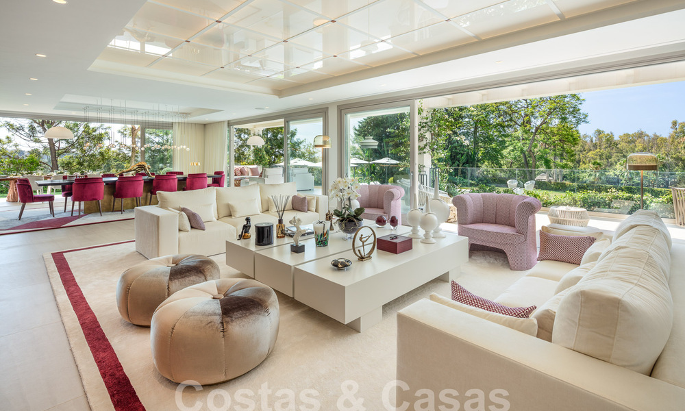 Prestigieuse villa de luxe sur le golf avec vue exceptionnelle sur la mer à vendre, à Nueva Andalucia, Marbella 57176
