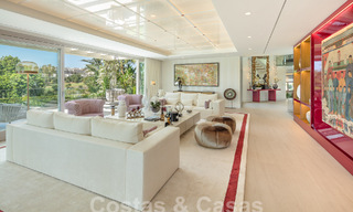 Prestigieuse villa de luxe sur le golf avec vue exceptionnelle sur la mer à vendre, à Nueva Andalucia, Marbella 57180 