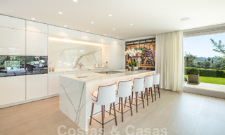 Prestigieuse villa de luxe sur le golf avec vue exceptionnelle sur la mer à vendre, à Nueva Andalucia, Marbella 57183 