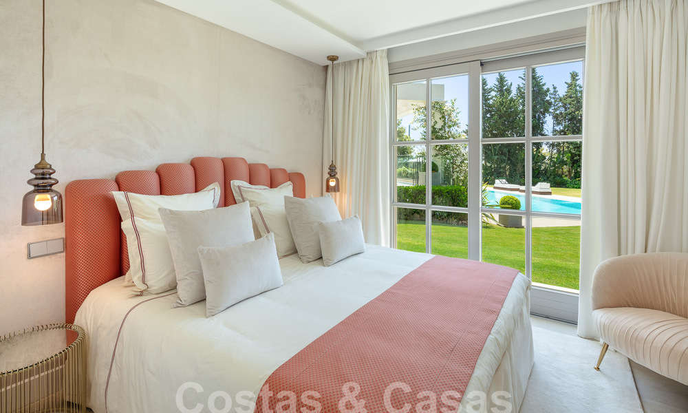 Prestigieuse villa de luxe sur le golf avec vue exceptionnelle sur la mer à vendre, à Nueva Andalucia, Marbella 57188