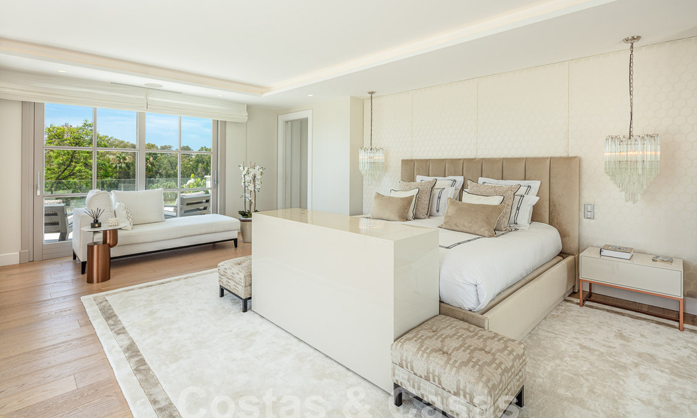 Prestigieuse villa de luxe sur le golf avec vue exceptionnelle sur la mer à vendre, à Nueva Andalucia, Marbella 57192