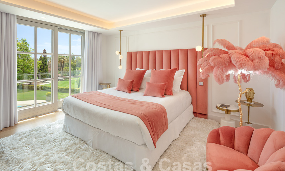 Prestigieuse villa de luxe sur le golf avec vue exceptionnelle sur la mer à vendre, à Nueva Andalucia, Marbella 57197