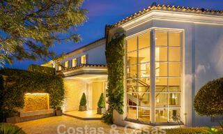 Prestigieuse villa de luxe sur le golf avec vue exceptionnelle sur la mer à vendre, à Nueva Andalucia, Marbella 57201 