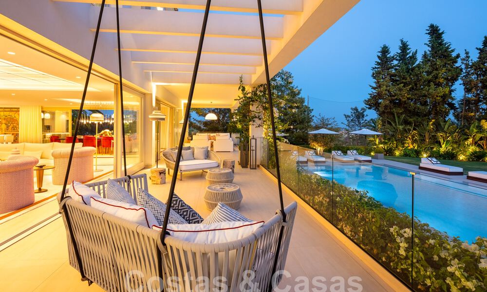 Prestigieuse villa de luxe sur le golf avec vue exceptionnelle sur la mer à vendre, à Nueva Andalucia, Marbella 57204