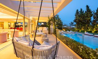 Prestigieuse villa de luxe sur le golf avec vue exceptionnelle sur la mer à vendre, à Nueva Andalucia, Marbella 57204 