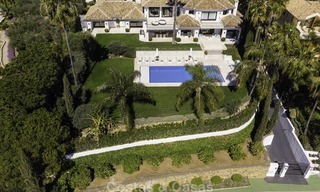 Magnifique villa de luxe avec vue sur le golf et la mer à vendre au cœur de Nueva Andalucía, Marbella 12084 