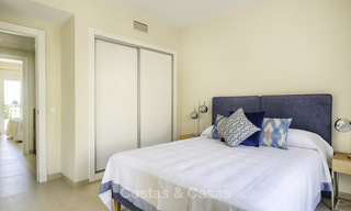 Charmante maison de ville entièrement rénovée avec vue sur la mer et les montagnes à vendre, dans une prestigieuse urbanisation de golf, Benahavis, Marbella 15364 