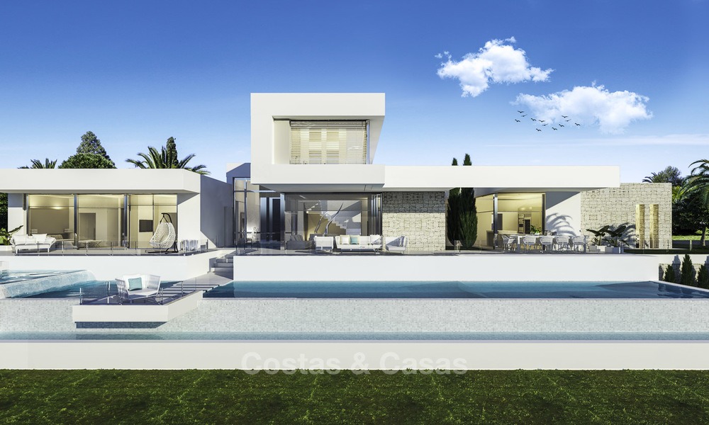 Villa de luxe moderne et élégante dans un complexe de golf à vendre, Mijas, Costa del Sol 12353
