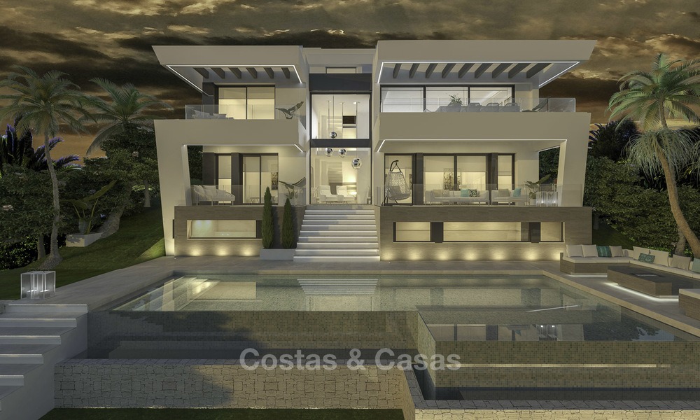 Ravissante villa de luxe moderne sur un terrain de golf à vendre, Mijas, Costa del Sol 12389