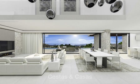 Éblouissante villa contemporaine de luxe avec vue sur la mer à vendre, Mijas, Costa del Sol 12391