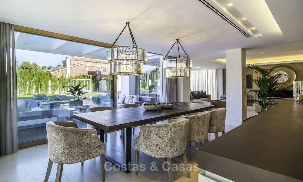Exquise villa de luxe moderne, haut de gamme à vendre, à deux pas de la plage. Golden Mile, Marbella 12411