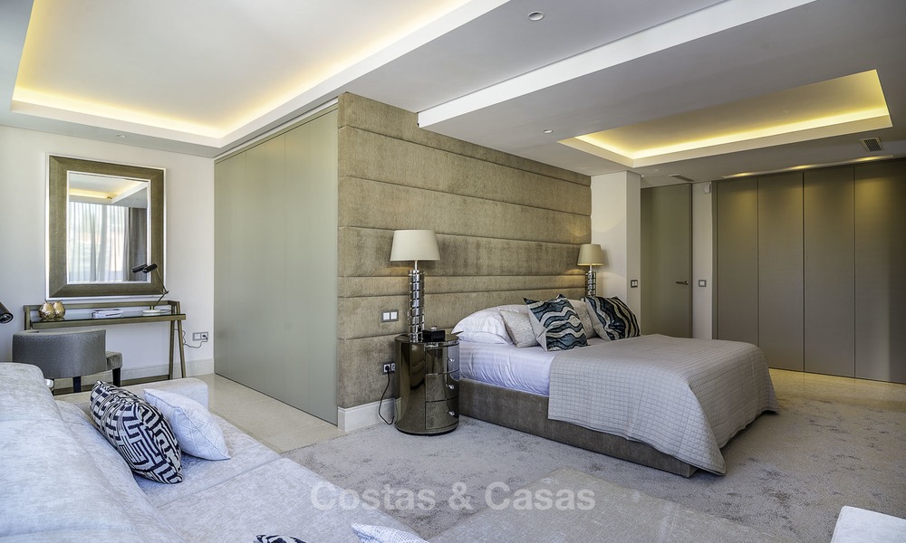Exquise villa de luxe moderne, haut de gamme à vendre, à deux pas de la plage. Golden Mile, Marbella 12415