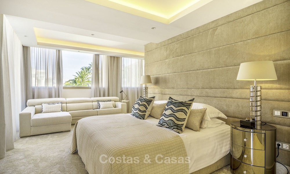 Exquise villa de luxe moderne, haut de gamme à vendre, à deux pas de la plage. Golden Mile, Marbella 12416