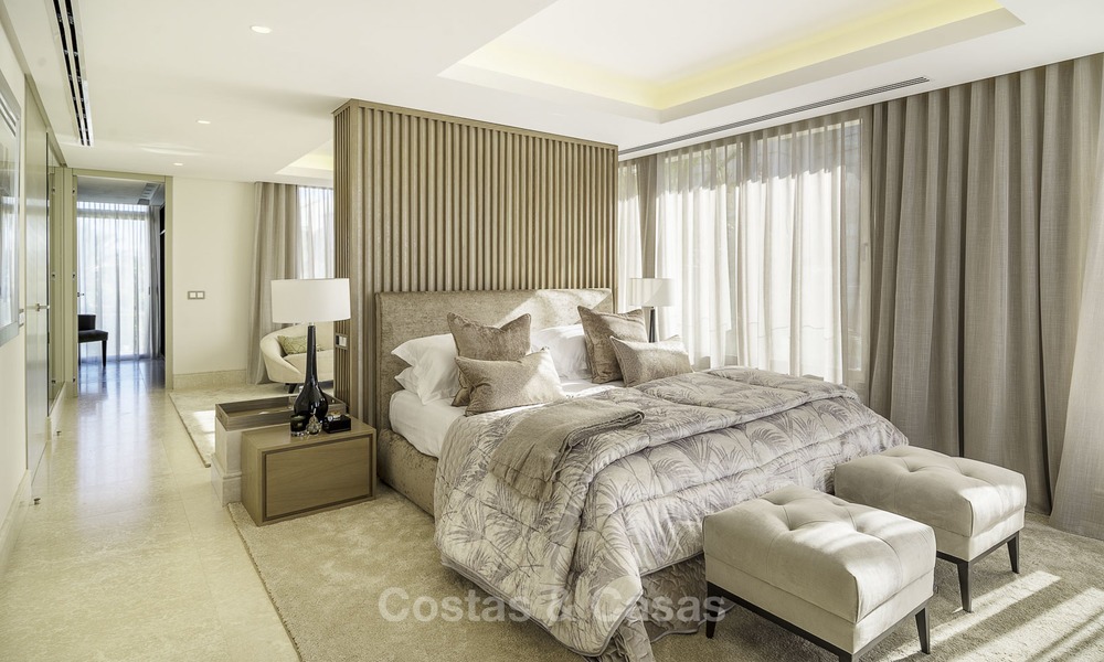 Exquise villa de luxe moderne, haut de gamme à vendre, à deux pas de la plage. Golden Mile, Marbella 12417