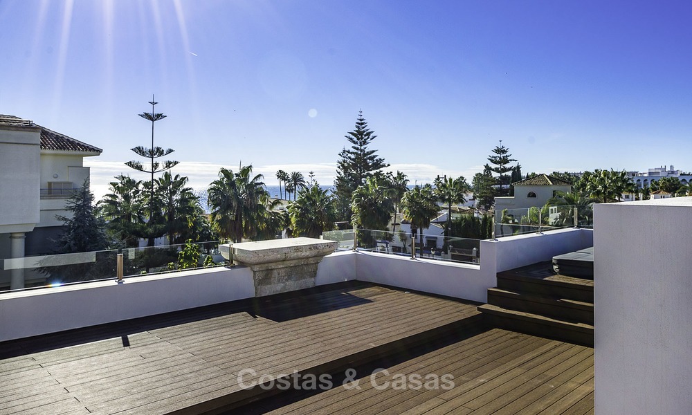 Exquise villa de luxe moderne, haut de gamme à vendre, à deux pas de la plage. Golden Mile, Marbella 12420