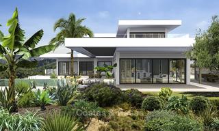 Villa de luxe moderne neuve avec vue panoramique sur la mer à vendre à Benahavis - Marbella 12527 