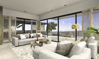 Villa de luxe moderne neuve avec vue panoramique sur la mer à vendre à Benahavis - Marbella 12540 