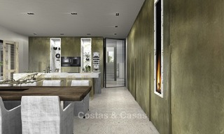 Villa de luxe moderne neuve avec vue panoramique sur la mer à vendre à Benahavis - Marbella 12542 