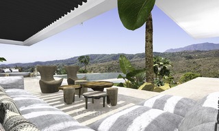 Villa de luxe moderne neuve avec vue panoramique sur la mer à vendre à Benahavis - Marbella 12543 