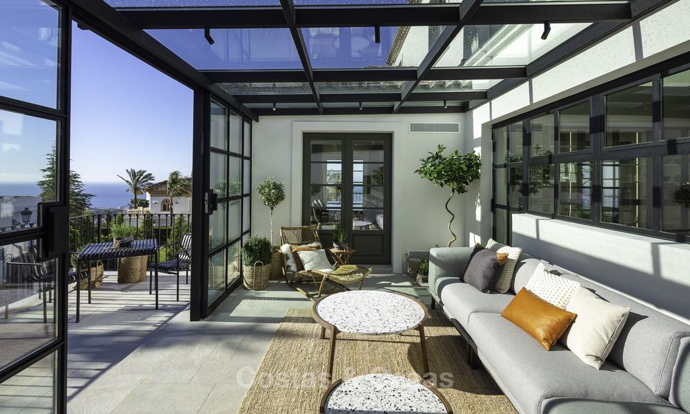 Impressionnante villa contemporaine de luxe avec vue spectaculaire sur la mer à vendre à Sierra Blanca, Golden Mile, Marbella 12551