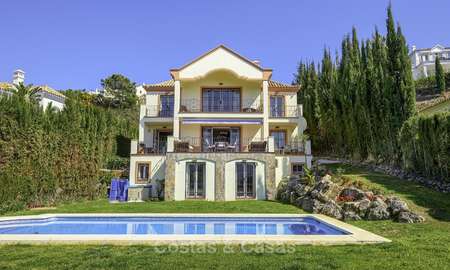 Villa rustique avec vue sur la mer et les montagnes à vendre, Benahavis, Marbella 12647