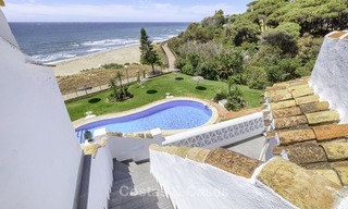 Penthouse de plage entièrement rénové avec vue sur la mer à vendre, Mijas Costa 12899 