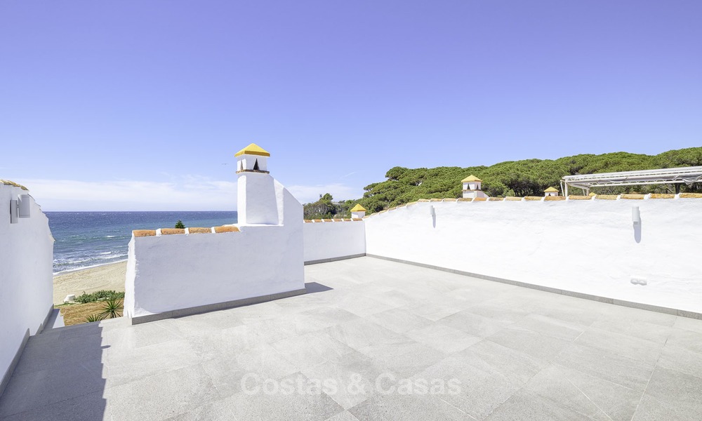 Penthouse de plage entièrement rénové avec vue sur la mer à vendre, Mijas Costa 12900