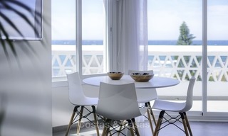 Penthouse de plage entièrement rénové avec vue sur la mer à vendre, Mijas Costa 12903 