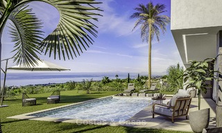 Vente de villas de luxe modernes avec vue sur la mer, Manilva, Costa del Sol 12912 