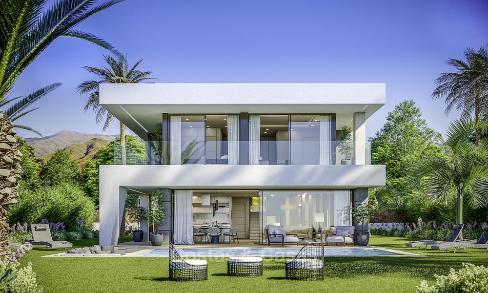 Vente de villas de luxe modernes avec vue sur la mer, Manilva, Costa del Sol 12916