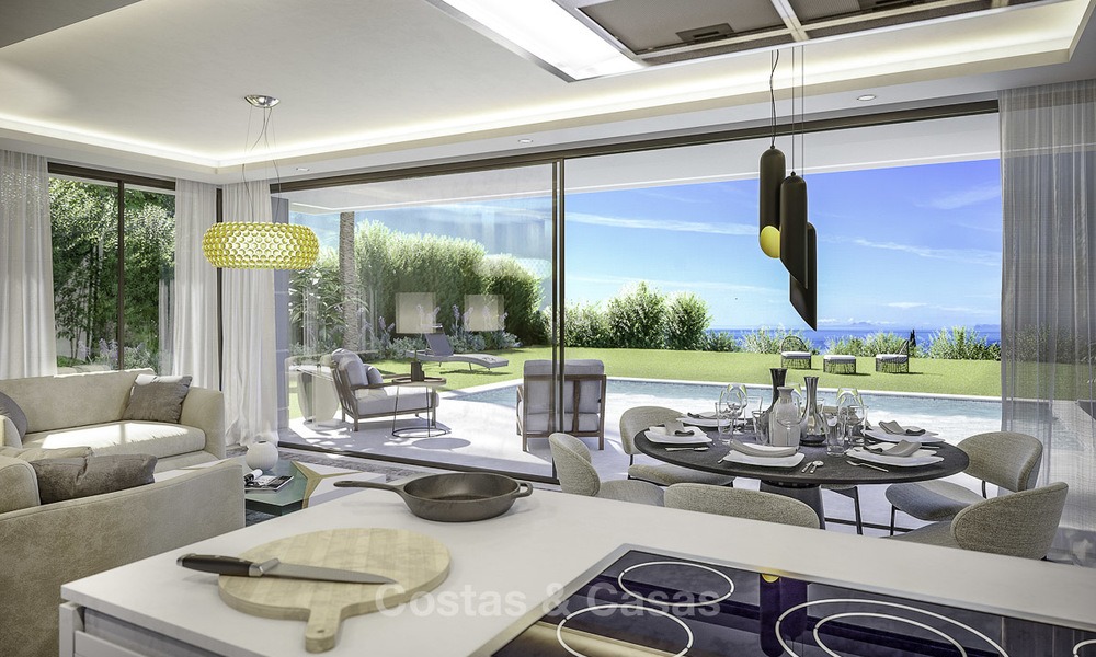 Vente de villas de luxe modernes avec vue sur la mer, Manilva, Costa del Sol 12920