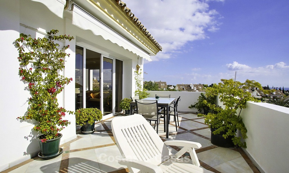 Appartement spacieux avec vue panoramique sur la mer à vendre, dans un complexe prestigieux sur le Golden Mile, Marbella 13153