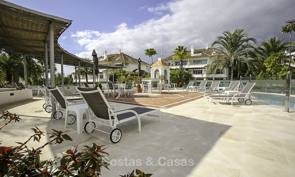 Appartement spacieux avec vue panoramique sur la mer à vendre, dans un complexe prestigieux sur le Golden Mile, Marbella 13186