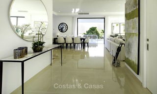 Magnifiques villas neuves de luxe contemporaines avec vue imprenable sur la mer à vendre, Benahavis, Marbella 13450 