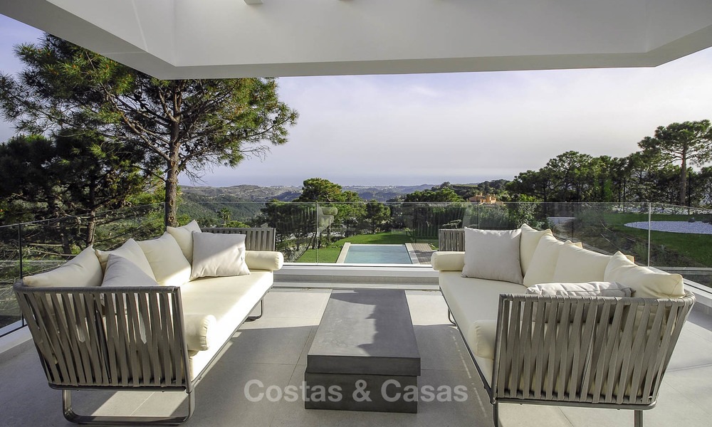Magnifiques villas neuves de luxe contemporaines avec vue imprenable sur la mer à vendre, Benahavis, Marbella 13452